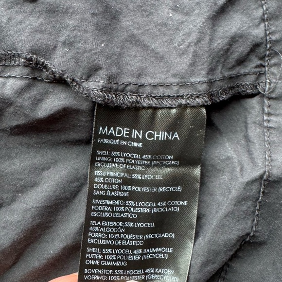 Club Monaco Cotton Smocked Bodice Maxi Dress Navy Size M - Picture 8 of 9